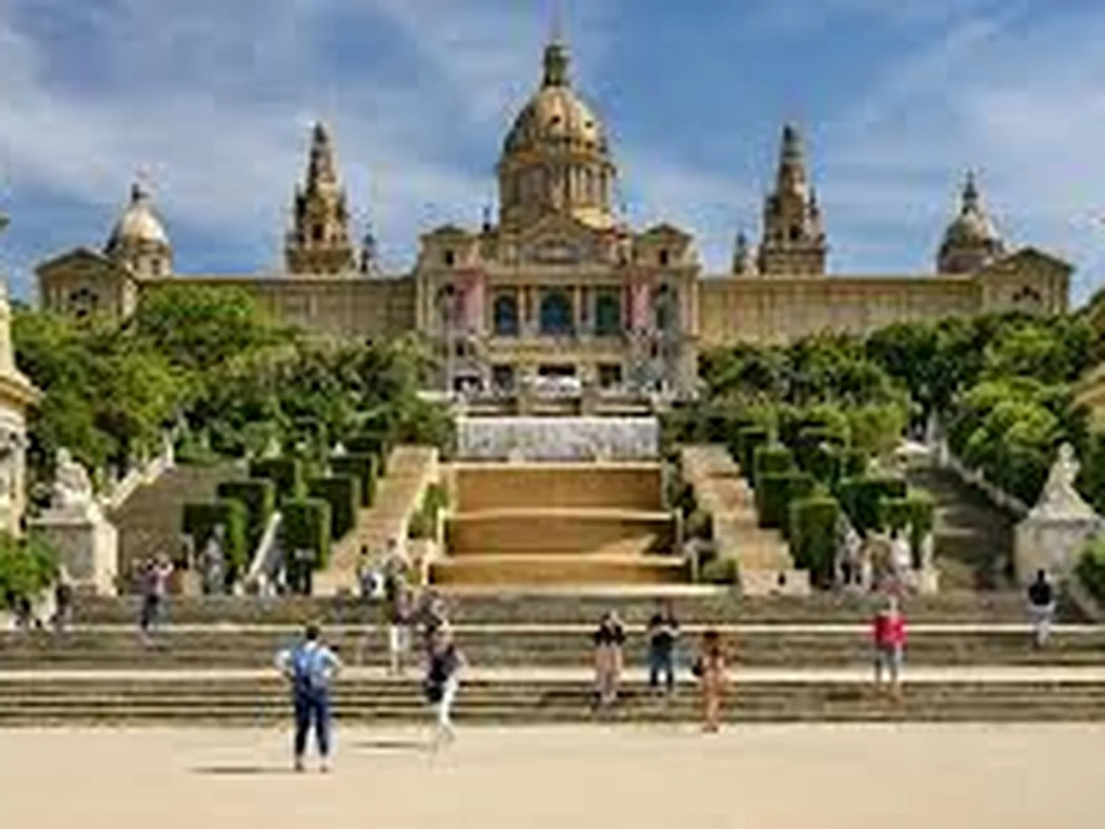 Palau Nacional on Montjuïc, home of the MNAC