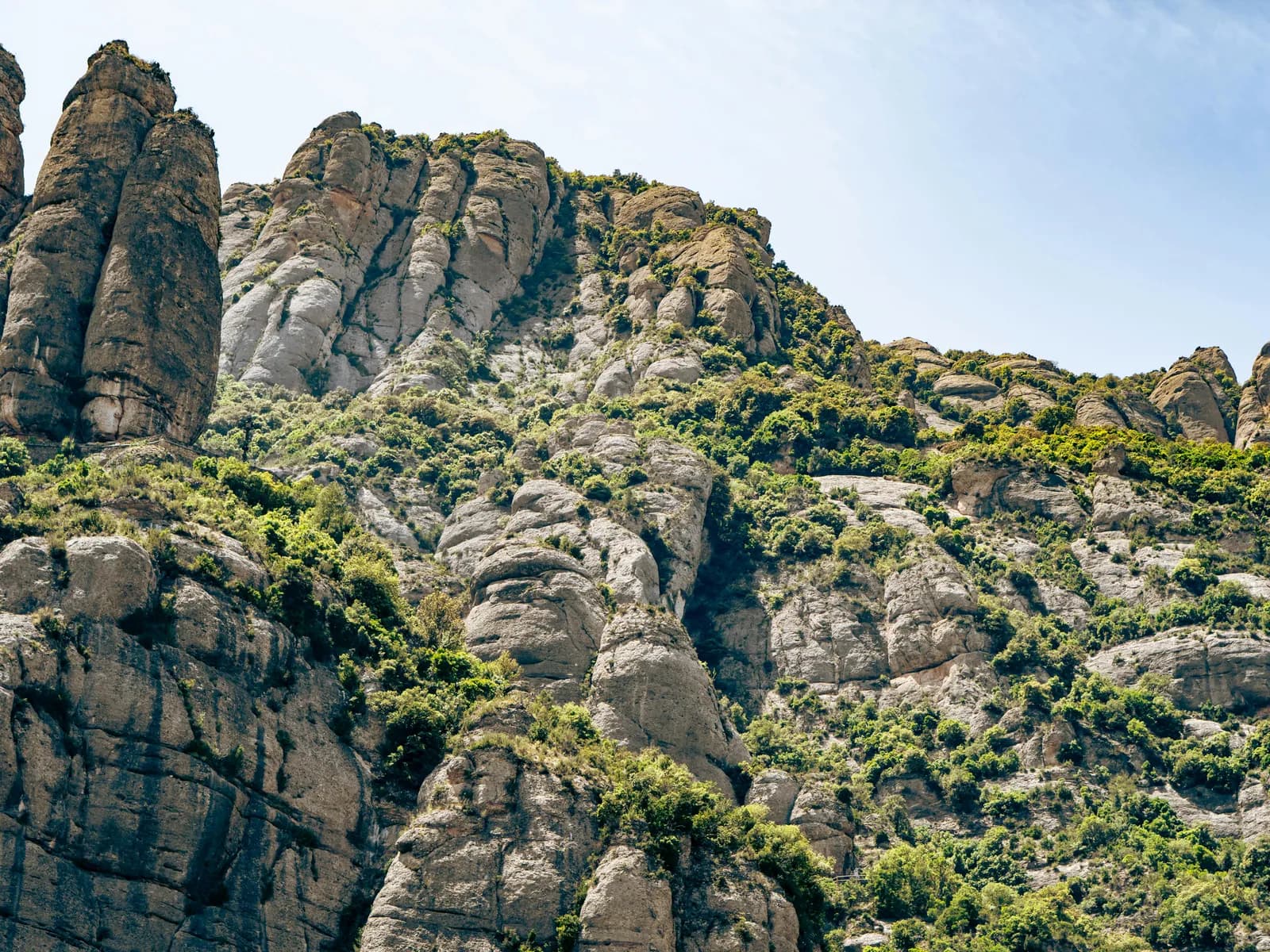 Private vehicle with guide at the Montserrat monastery complex