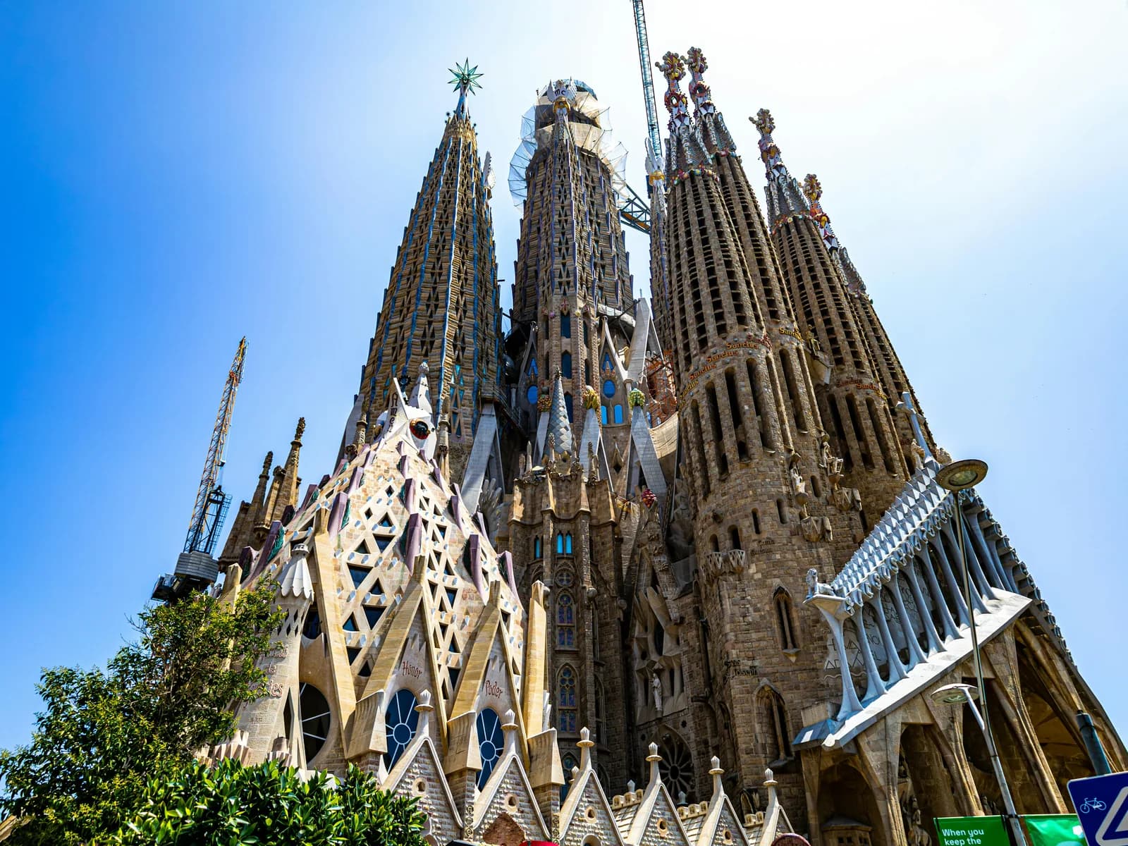Barcelona cityscape with historic architecture and urban streets