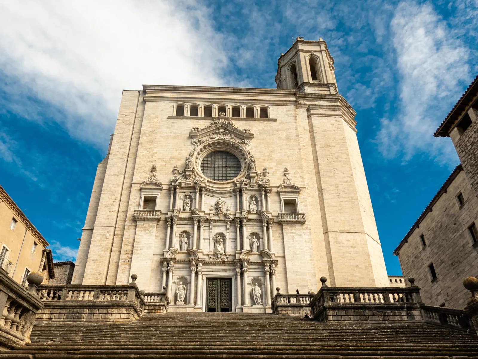 La Catedral de Girona y su escalinata