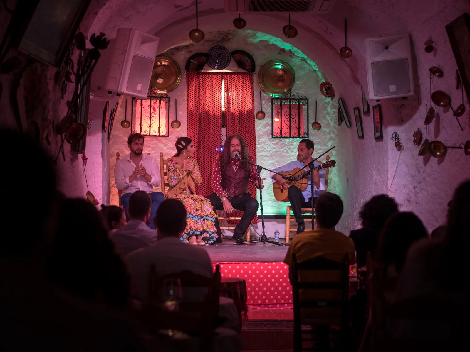Show in the Los Tarantos cave with the audience