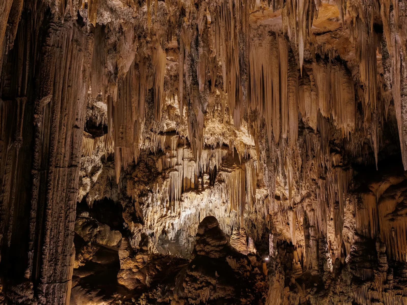 Interior of the Nerja Caves with their formations