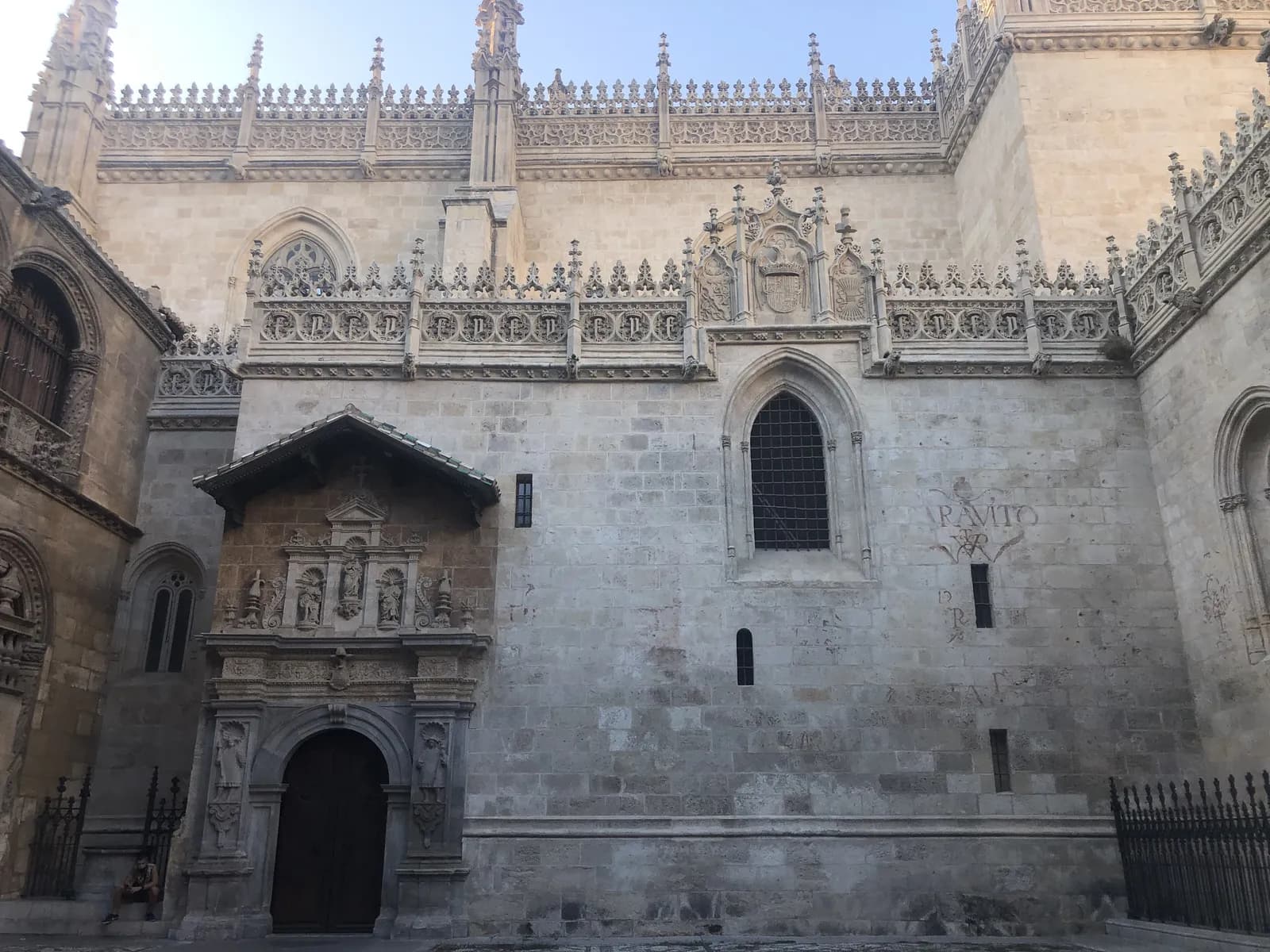 The Royal Chapel of Granada seen from the street
