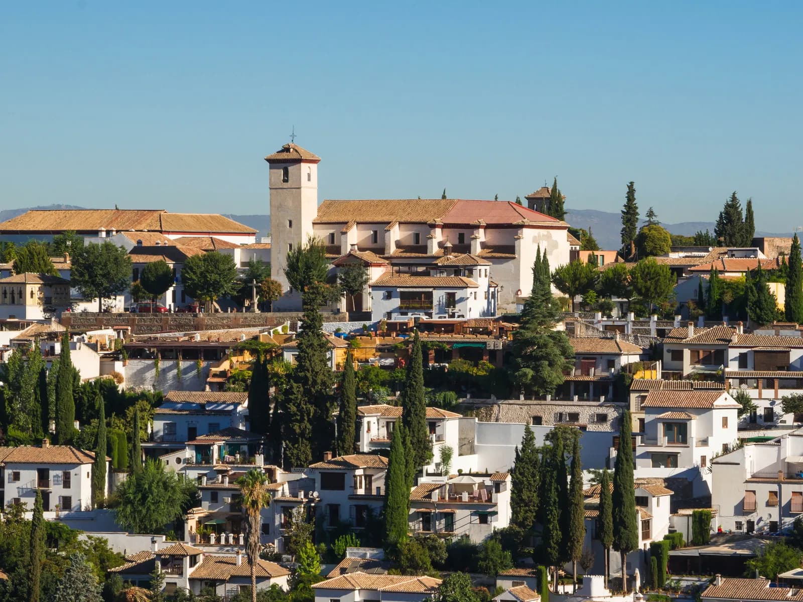 Vista de Granada desde el mirador de San Nicolás