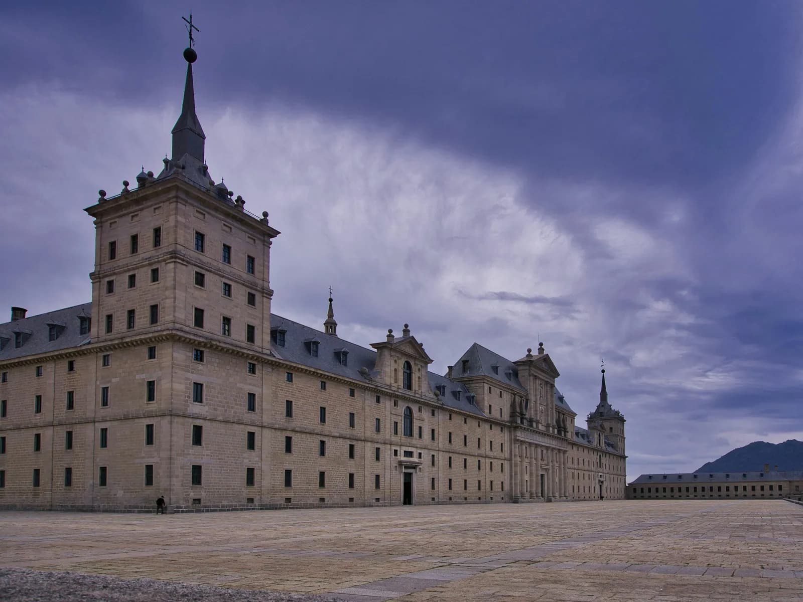 Fachada del Real Monasterio de San Lorenzo de El Escorial