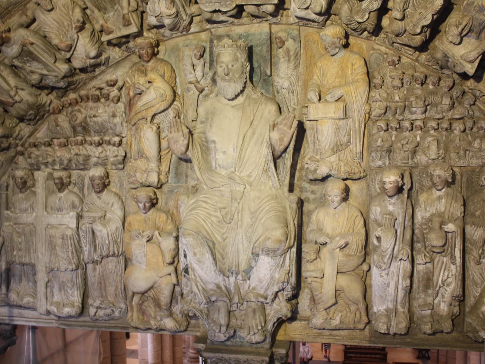 Portico of Glory by Master Mateo in Santiago Cathedral