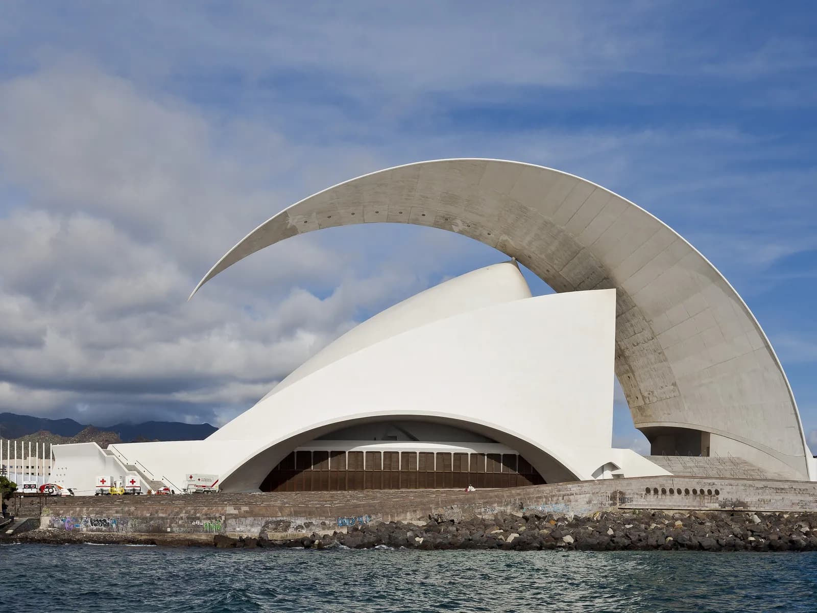 The Auditorio de Tenerife in Santa Cruz