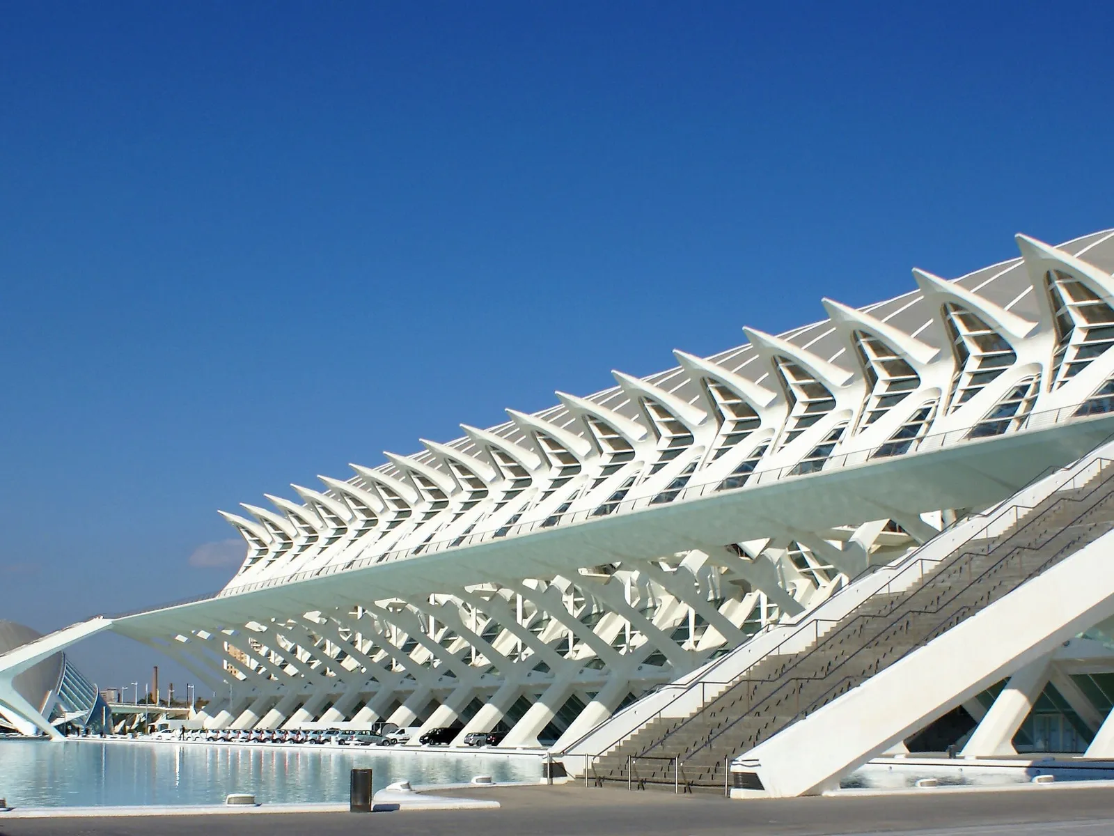Fachada del Museu de les Ciències de Valencia
